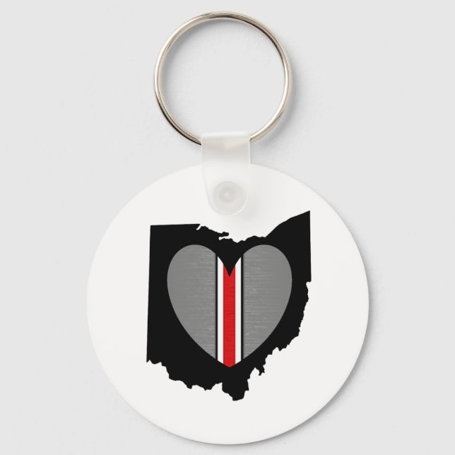 Ohio Kärlek Nyckelring (Framsida)