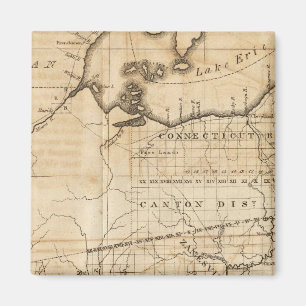 Ohio Karta Magnet