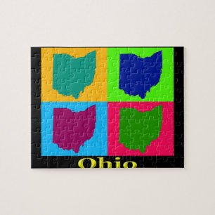 Ohio karta pussel