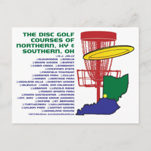 Ohio Kentucky Disk Golf Vykort