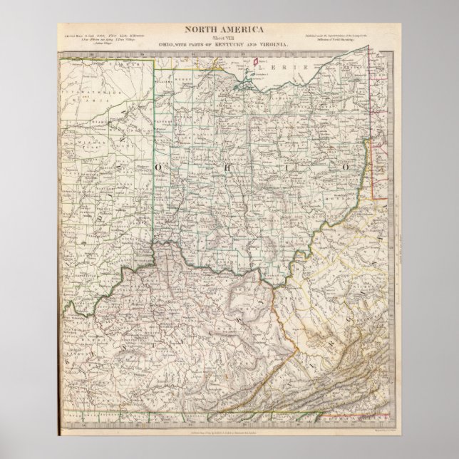 Ohio, Kentucky, Virginia Poster (Framsidan)