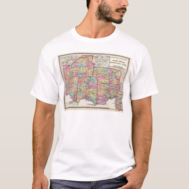 Ohio län 2 t-shirt (Framsida)