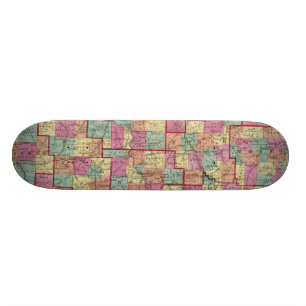 Ohio län skateboard bräda 20 cm