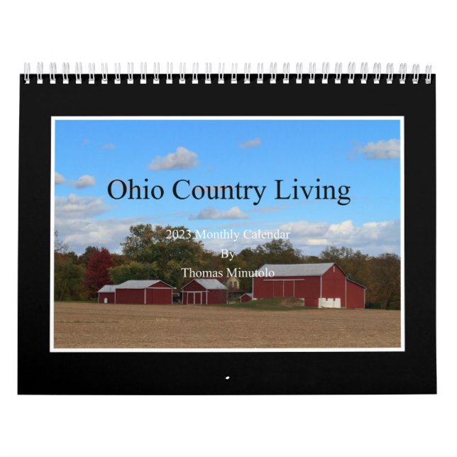 Ohio Land Living 2023 Calendar by Tom Minutolo Kalender (Omslag)