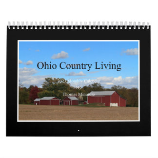 Ohio Land Living 2023 Calendar by Tom Minutolo Kalender