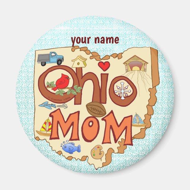 Ohio Mamma magnet (Framsidan)