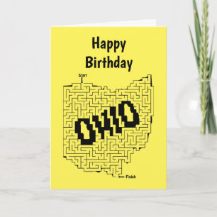 Ohio Maze Puzzle Kort