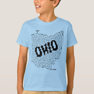 Ohio Maze Puzzle T Shirt