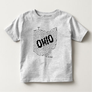 Ohio Maze Puzzle T Shirt
