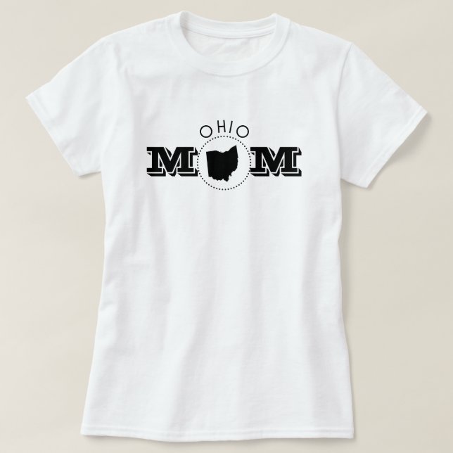 Ohio Mom  T Shirt (Design framsida)