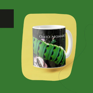 Ohio Monarch Caterpelare Kaffemugg