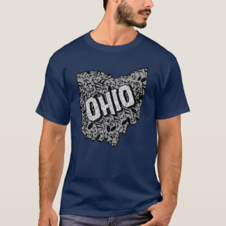Ohio Musik noter T Shirt