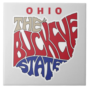 Ohio Nickname Ord Art Kakelplatta