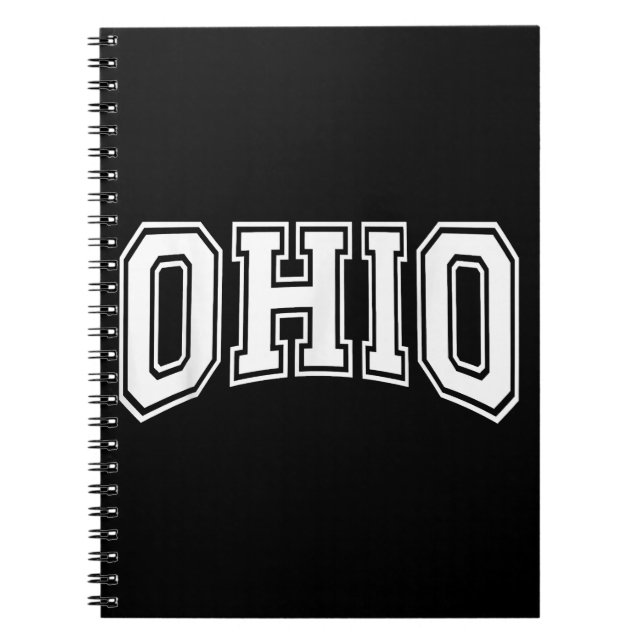 Ohio OH USA Anteckningsbok (Framsidan)