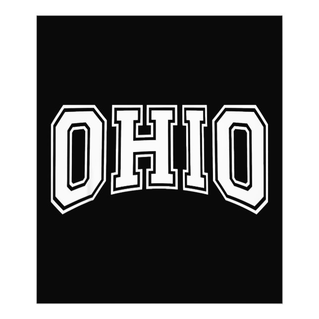 Ohio OH USA Fototryck (Framsidan)