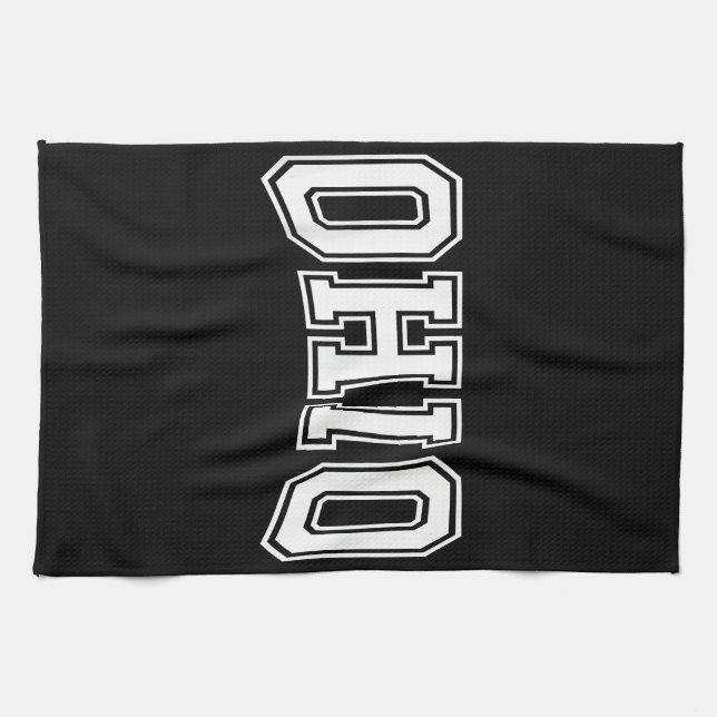 Ohio OH USA Kökshandduk (Horisontell)