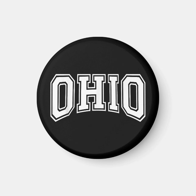 Ohio OH USA Magnet (Framsidan)