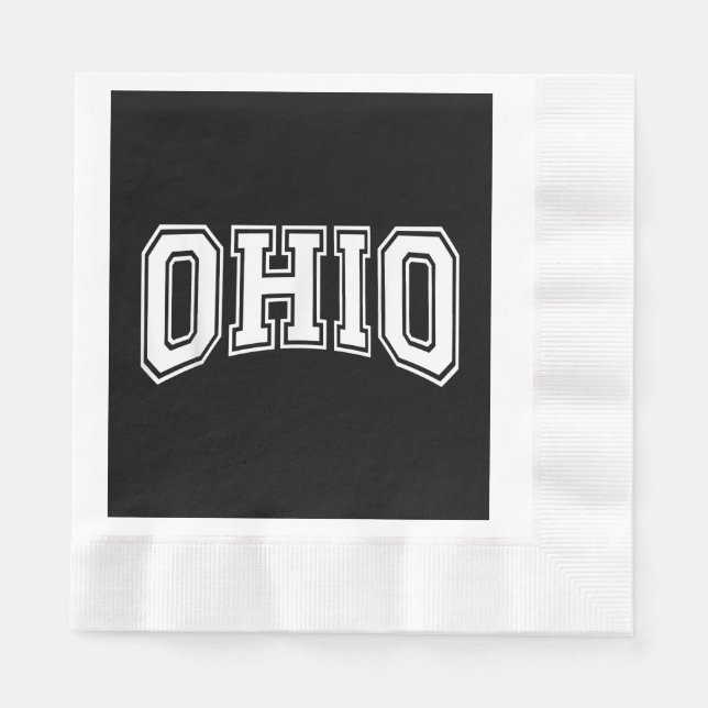 Ohio OH USA Pappersservett (Framsidan)