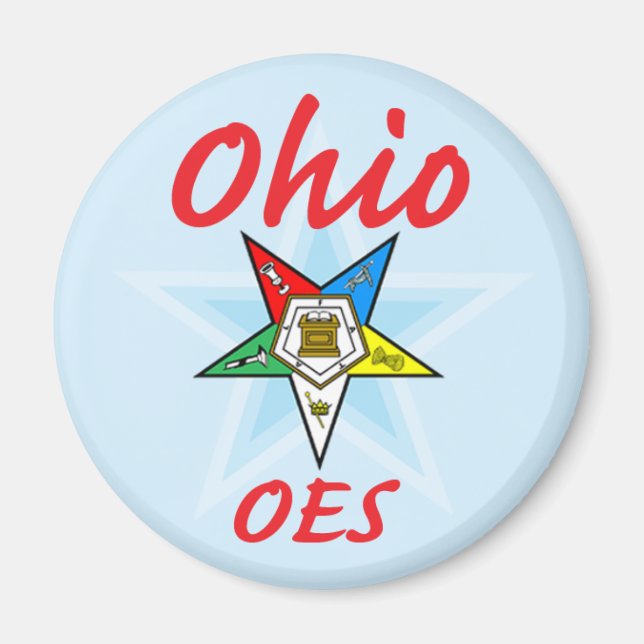 Ohio Östra Star magnet (Framsidan)