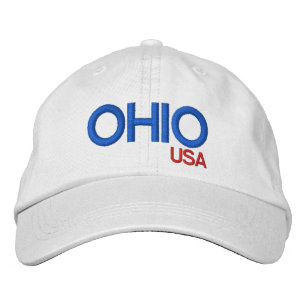 Ohio-Personlig justerbart högett Broderad Keps