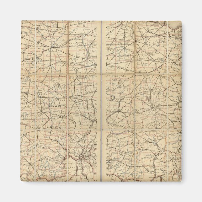 Ohio Postal Route Magnet (Framsidan)