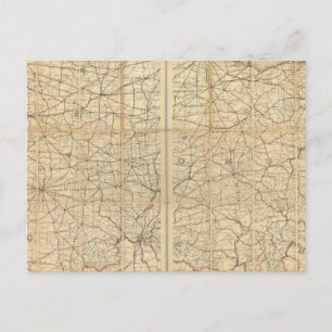 Ohio Postal Route Vykort