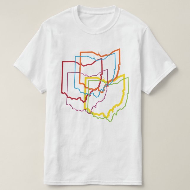 ohio pride ooligur tee shirt (Design framsida)