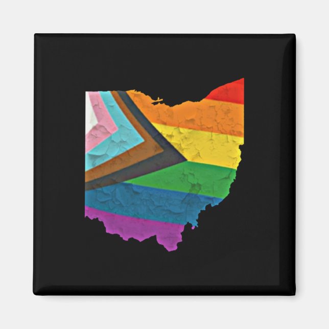 Ohio Pride Sticker Magnet (Framsidan)