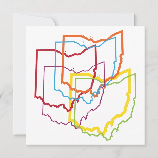 Ohio Pride suddig Inbjudningar (Framsida)