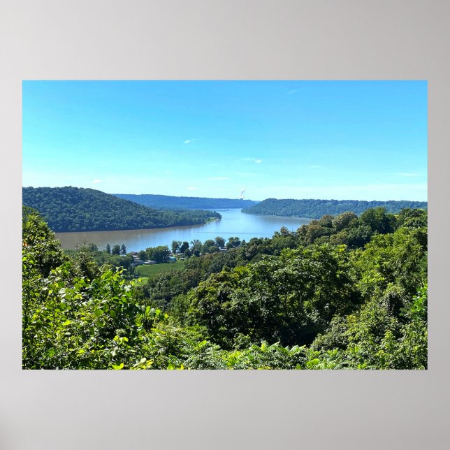 Ohio River Poster (Framsidan)