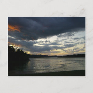 Ohio River Valley Soluppgångstema Vykort
