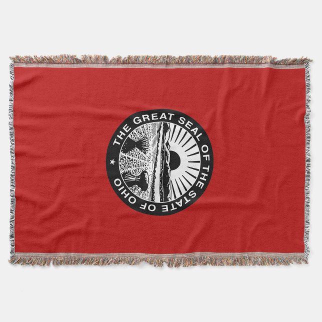 Ohio-säl, amerikansk statssäl filt (Framsidan)