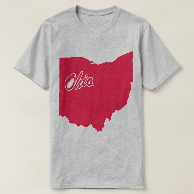 Ohio Shape T-shirt (Design framsida)