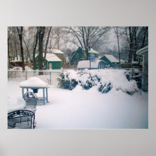 OHIO SNÖ poster