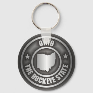 Ohio stålsätter Keychains Nyckelring