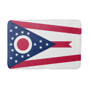 Ohio State Flag Badrumsmatta