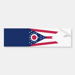 Ohio State Flag Bildekal