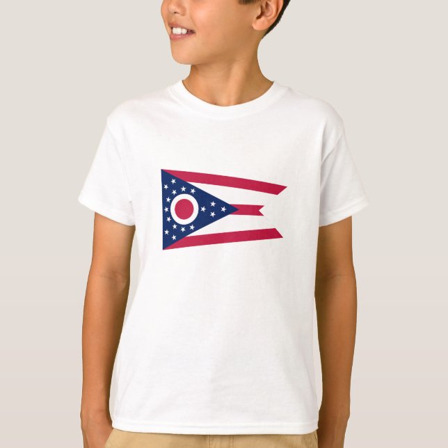 Ohio State Flag T Shirt (Framsida)