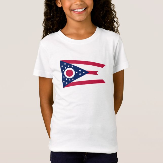 Ohio State Flag T Shirt (Framsida)