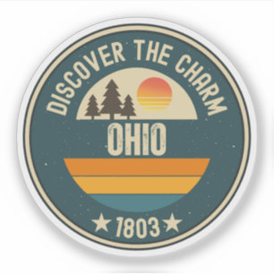 Ohio State kärlek - Buckeye State-gåva Klistermärken