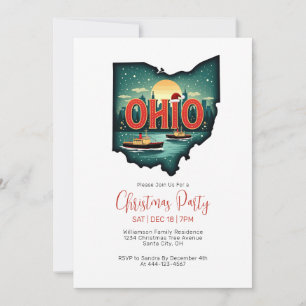 Ohio State Karta-Julfesten Inbjudningar