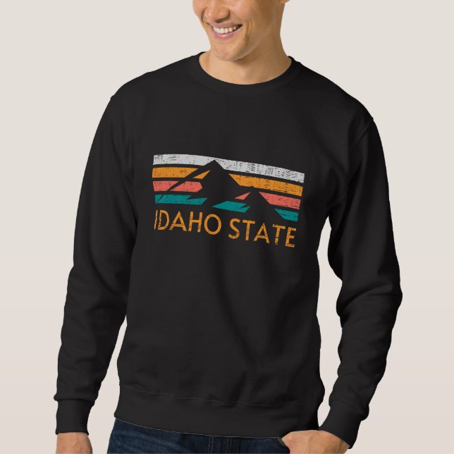 Ohio State Retro  Lång Ärmad Tröja (Framsida)