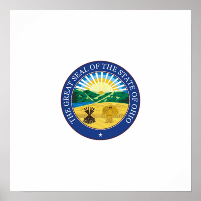 Ohio State Seal Poster (Framsidan)