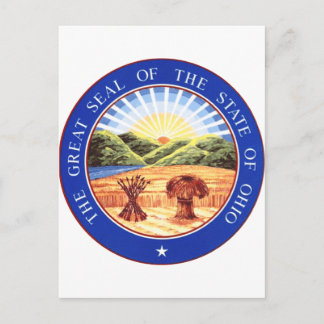 Ohio State Seal Vykort