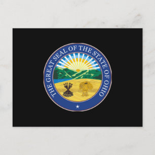 Ohio State Seal Vykort