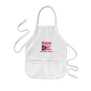 Ohio - statlig Buckeye Barnförkläde