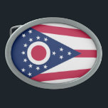 Ohio Statlig flagga<br><div class="desc">Patriotic Ohio statlig flagga.</div>