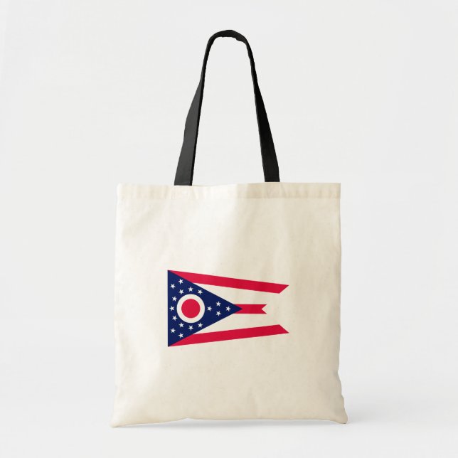 Ohio Statlig flagga Design Tygkasse (Framsidan)