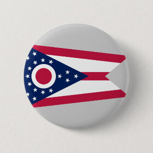 Ohio Statlig flagga Knapp