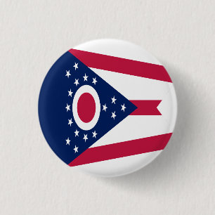 Ohio Statlig flagga Knapp